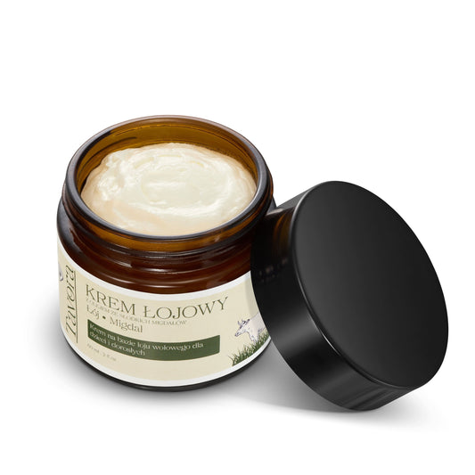 Tavora Sweet Almond Oil Tallow Cream — tallow and sweet almond oil balm for babies, children and adults, product photo 2
