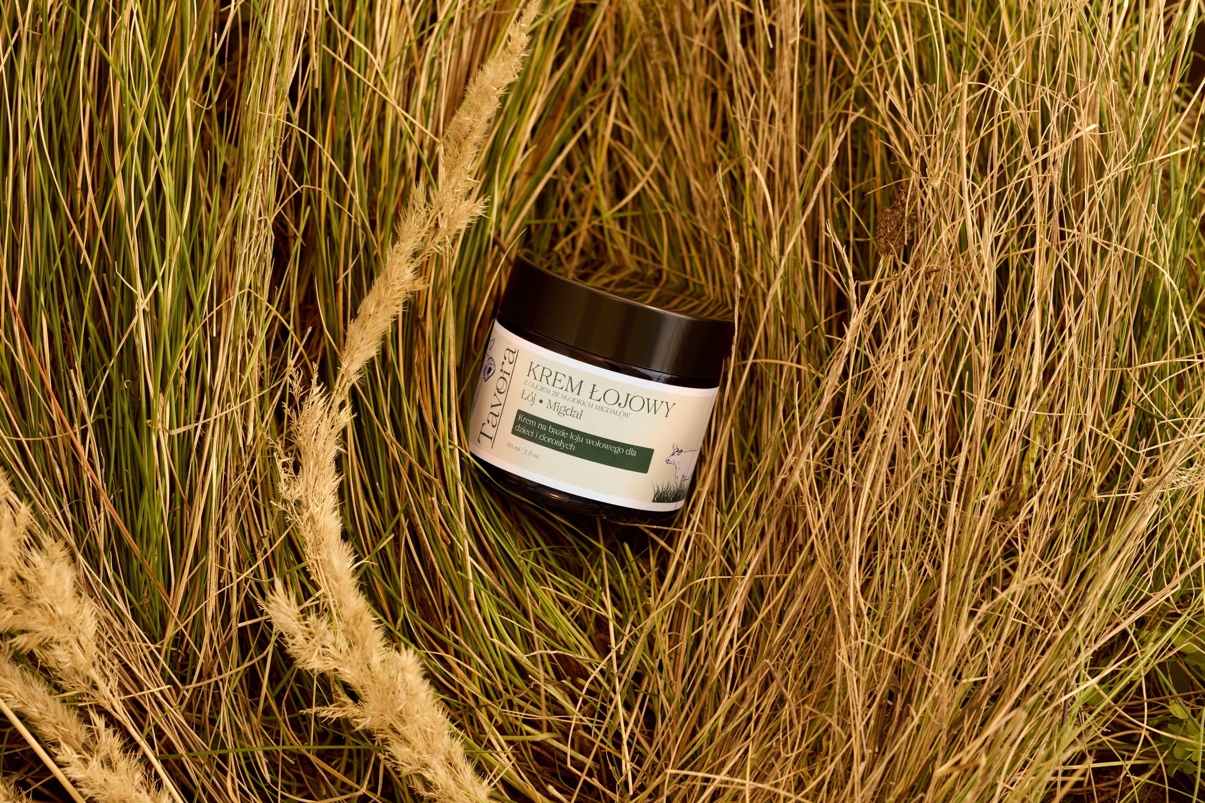 Tavora Sweet Almond Oil Tallow Cream — gentle tallow balm for sensitive skin, product photo 5