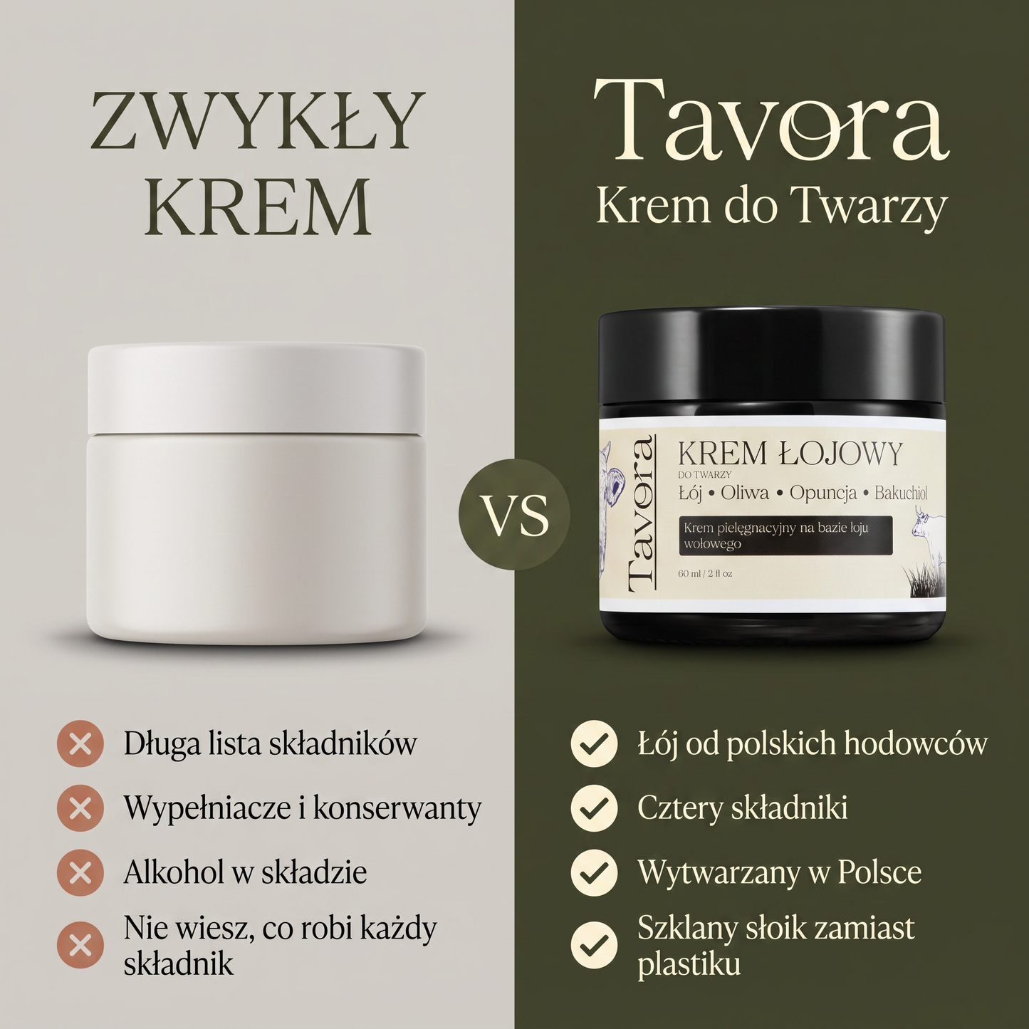 Beef Tallow Face Cream